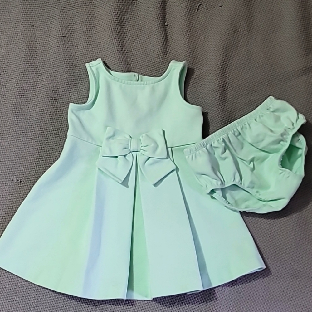 Janie and Jack dress and bloomers